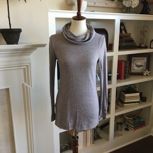 LOFT Thin Cowl Neck Top - Size Small